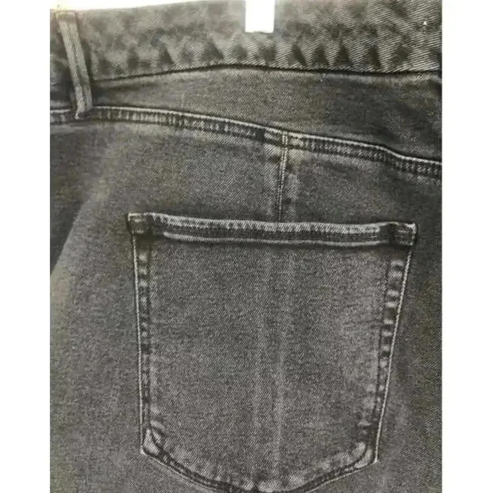 Good American Women's Black Skinny Jeans 26 Mid Rise Dark Wash Slim Fit NWT‎